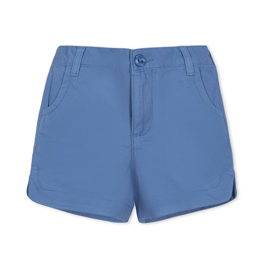 Coastal Blue Stretch Short