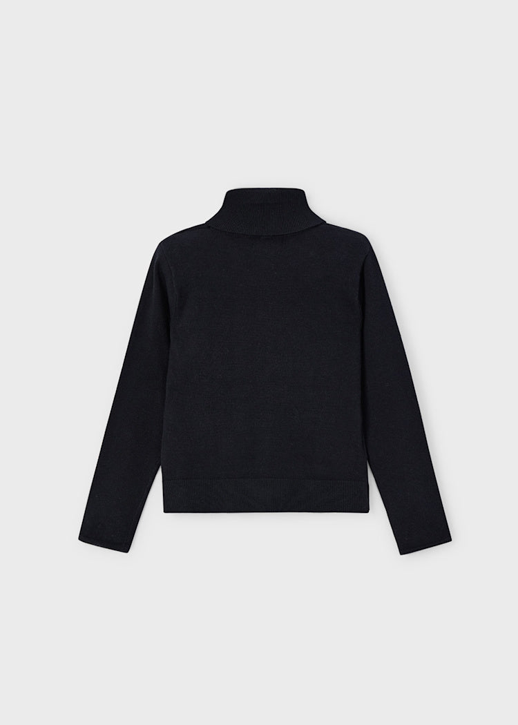 Black Turtleneck Sweater