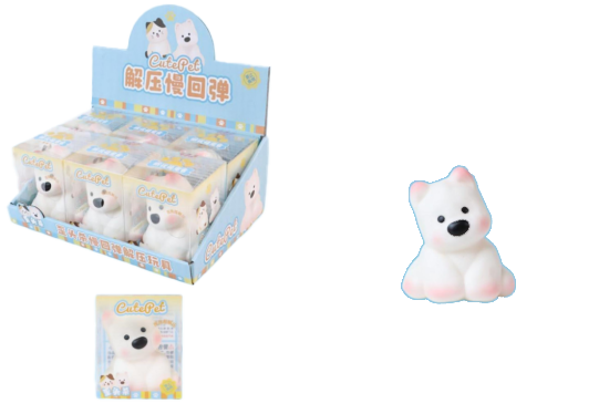 FLUFFMELLIES Cute Dog