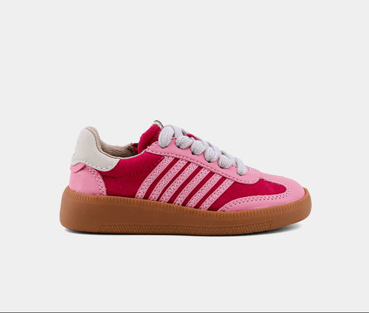 Pink Suede Stevie Mini