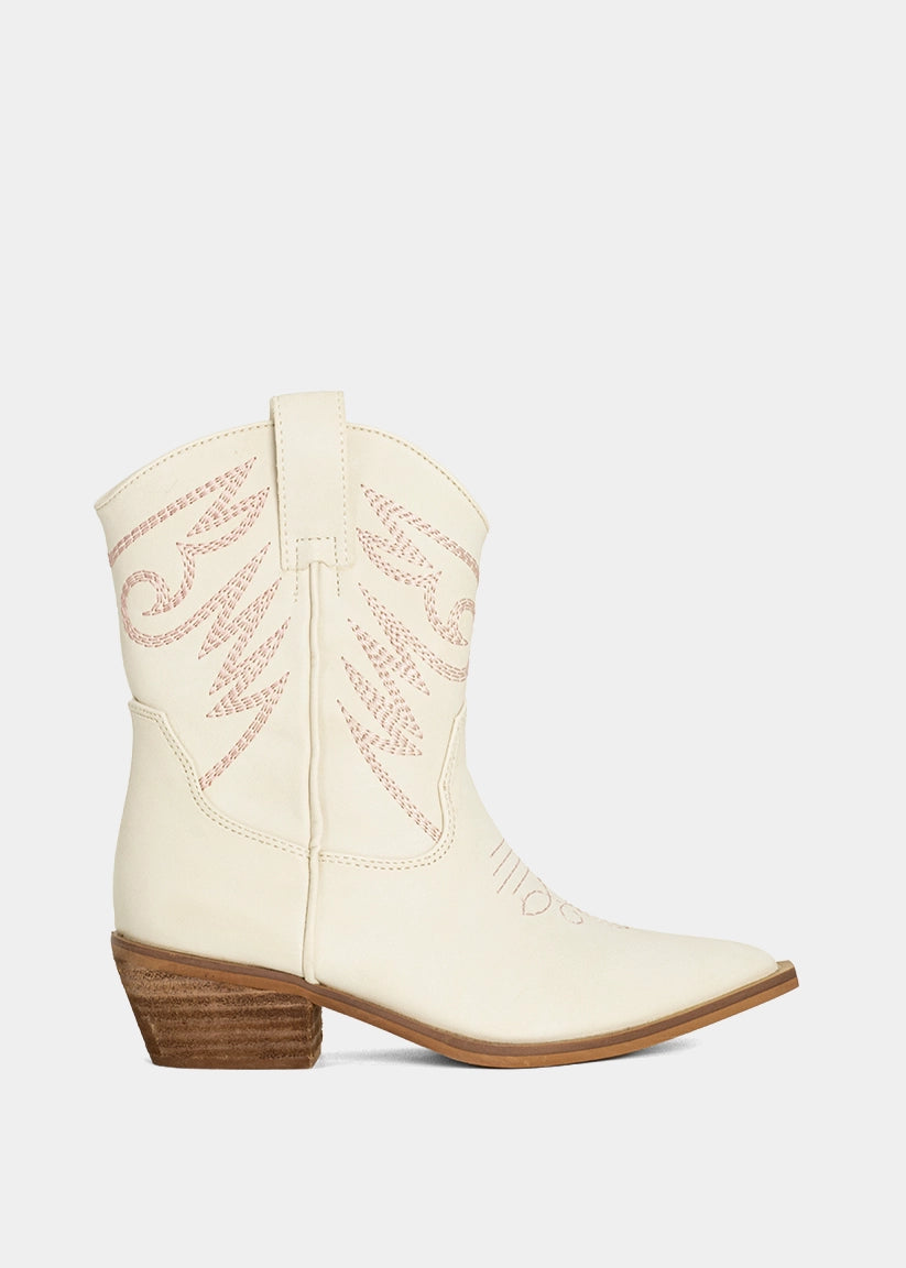 Zahara Mini Boot - Bone