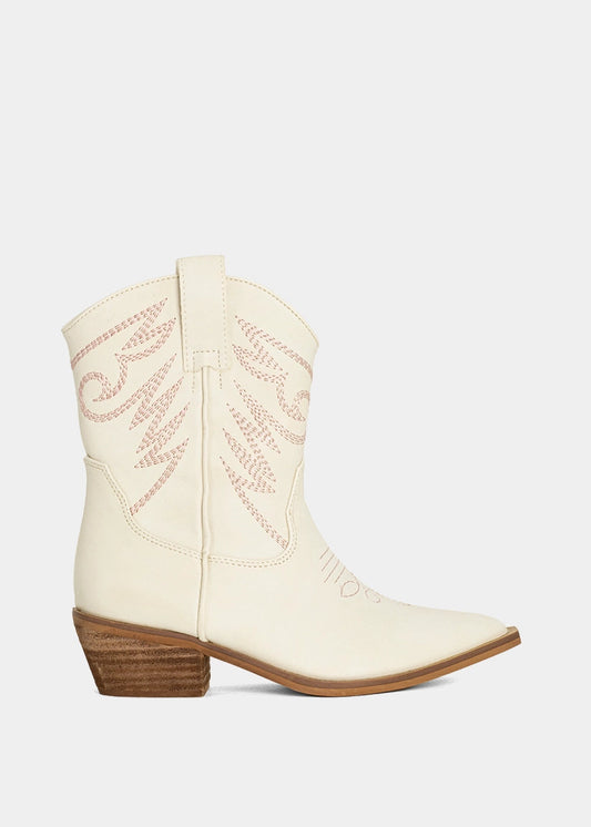 Zahara Mini Boot - Bone