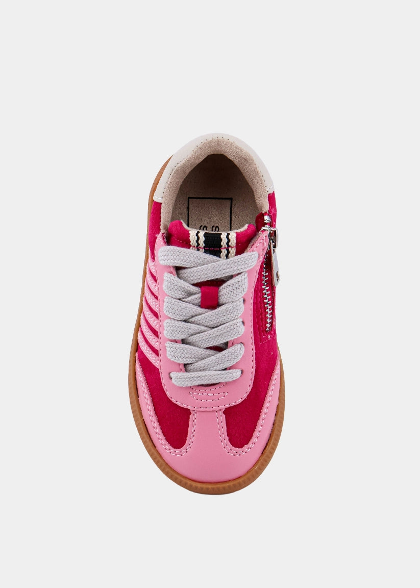 Pink Suede Stevie Mini