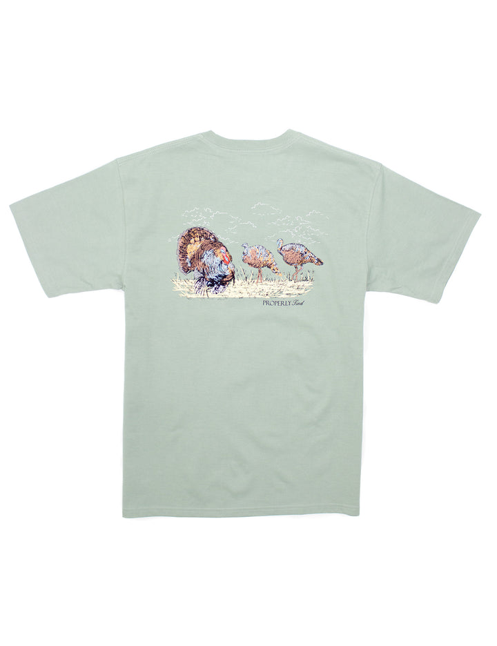 Men's Sage Turkey Hunt Tee