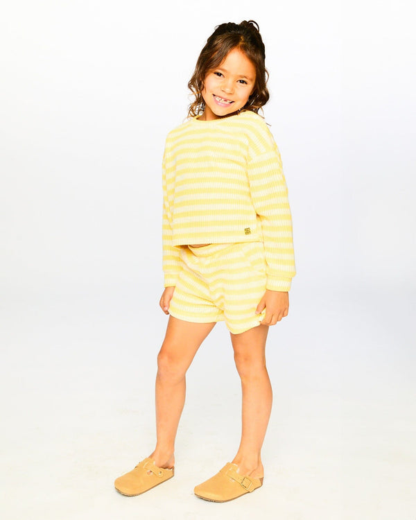 Yellow Striped Sweater