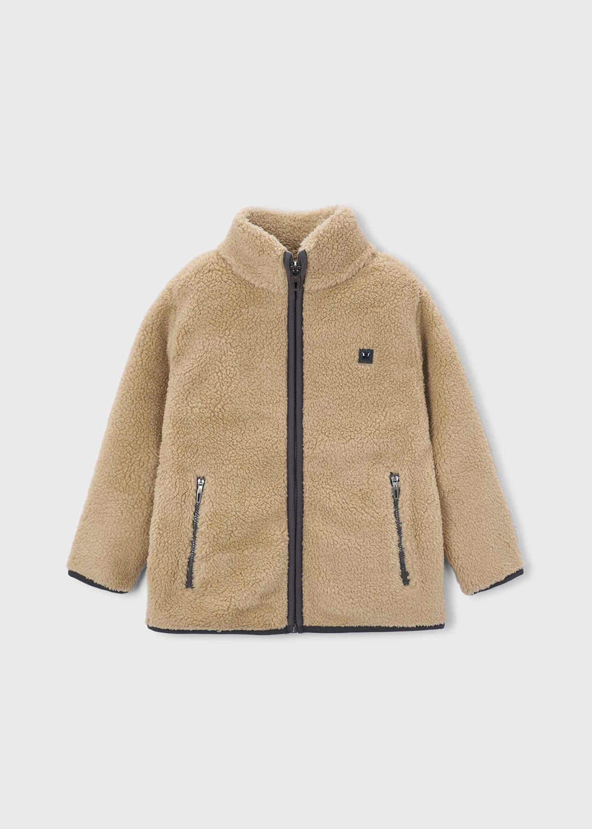 Hazelnut Boy Sherpa Zip-Up