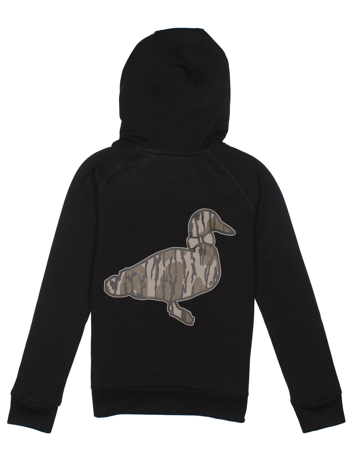 Element Logo Hoodie Mossy Oak Original Bottomland Black