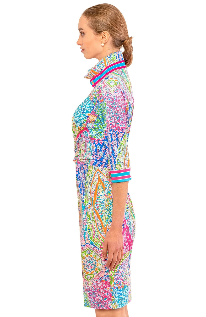 Brights Twist & Shout Dress - Grand Bazaar