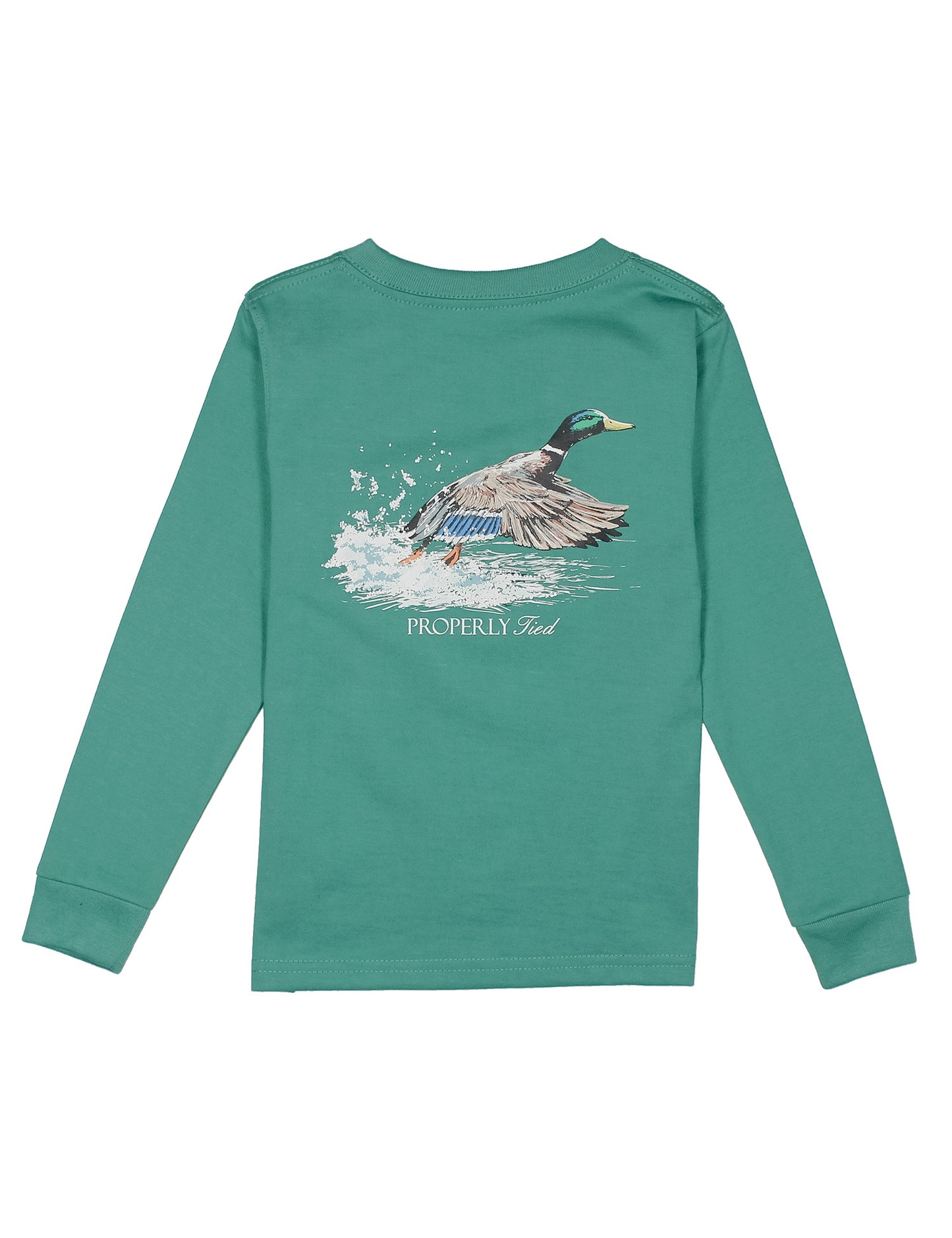 Lift Off LS Teal Tee