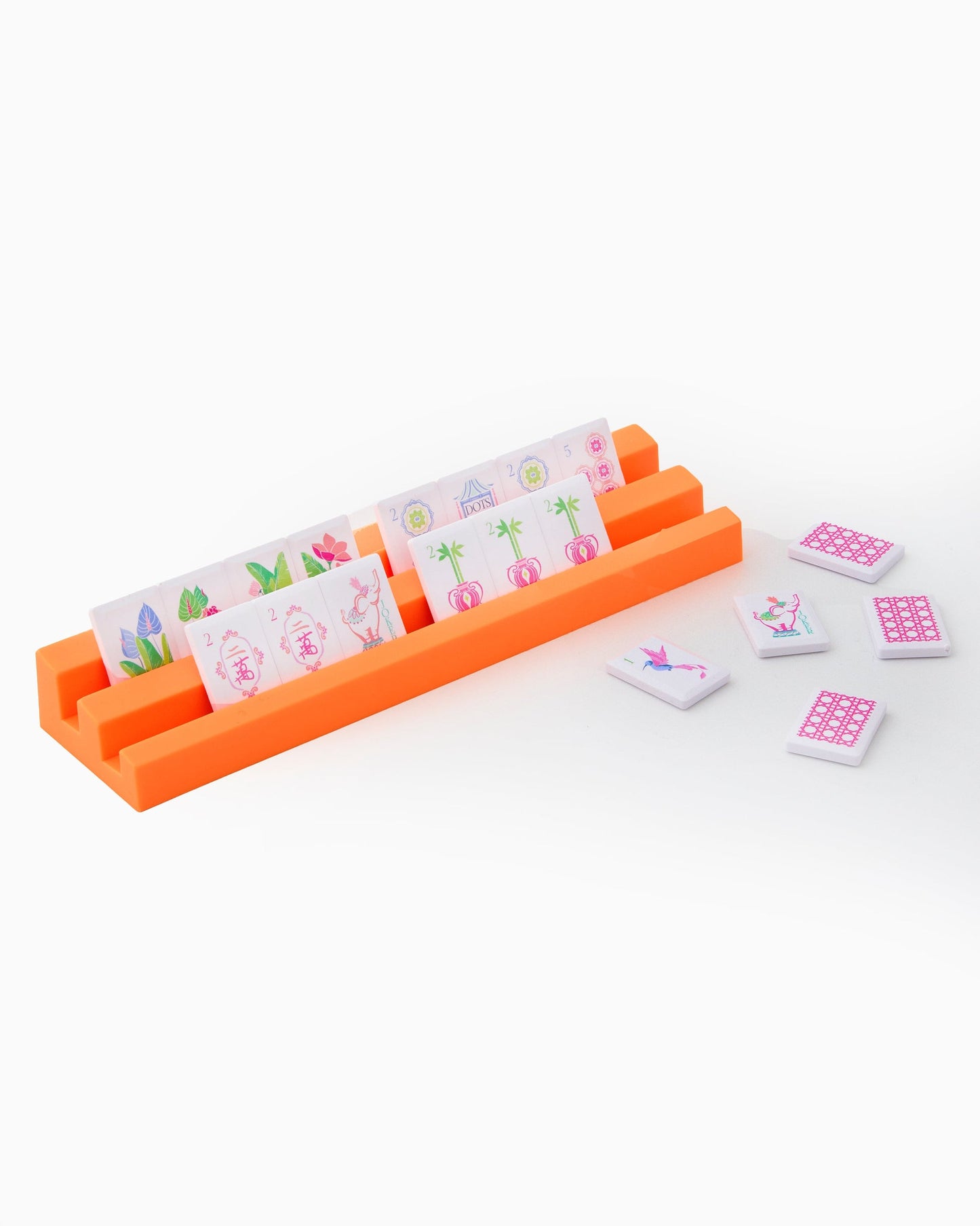 Poppy Debutante Mahjong Tile Set