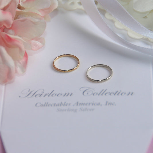 Sterling Silver Infant Baby Ring