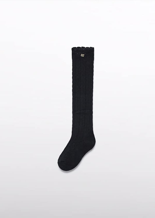 Openwork Knee-High Socks