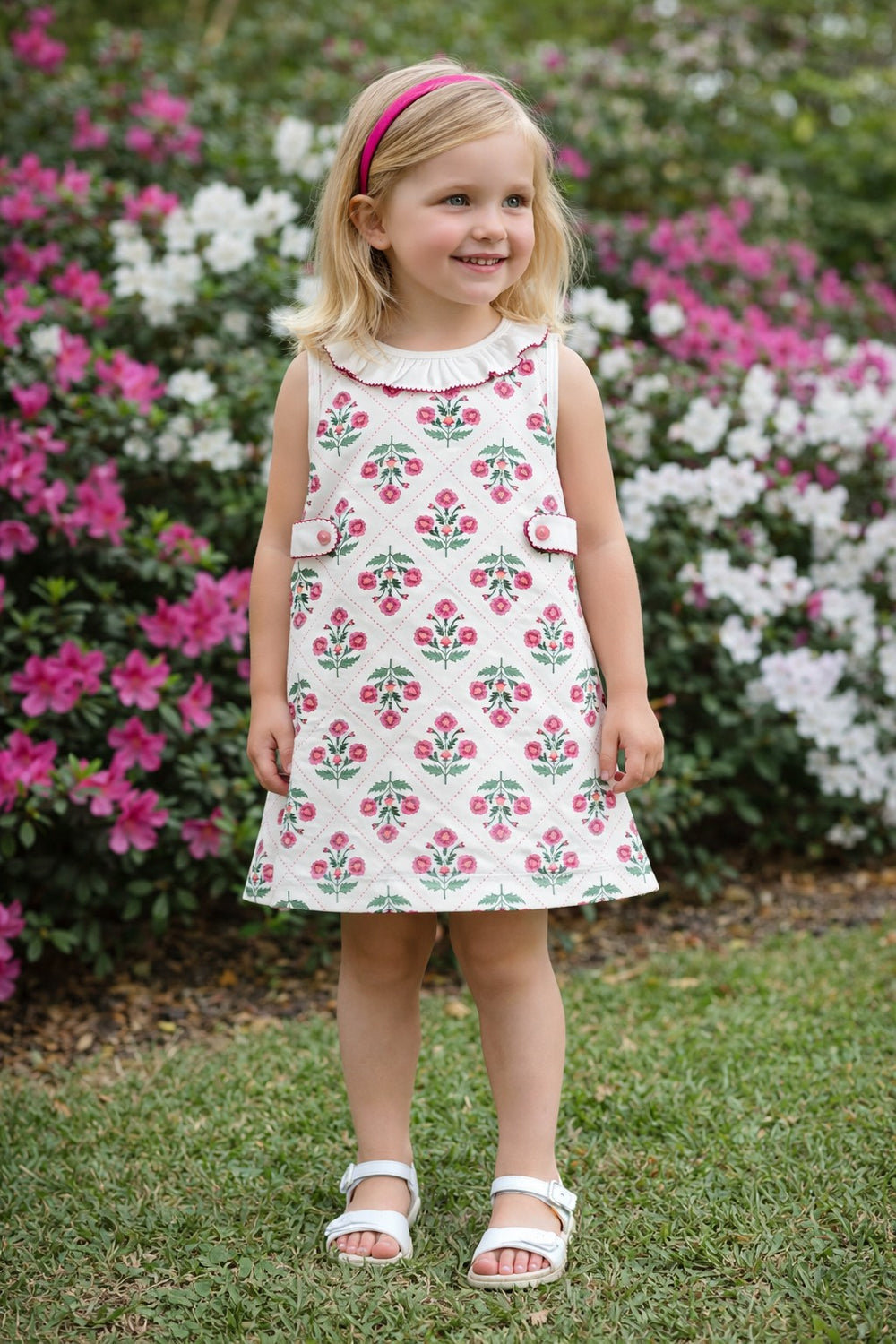 Madison Pima A Line Floral Dress