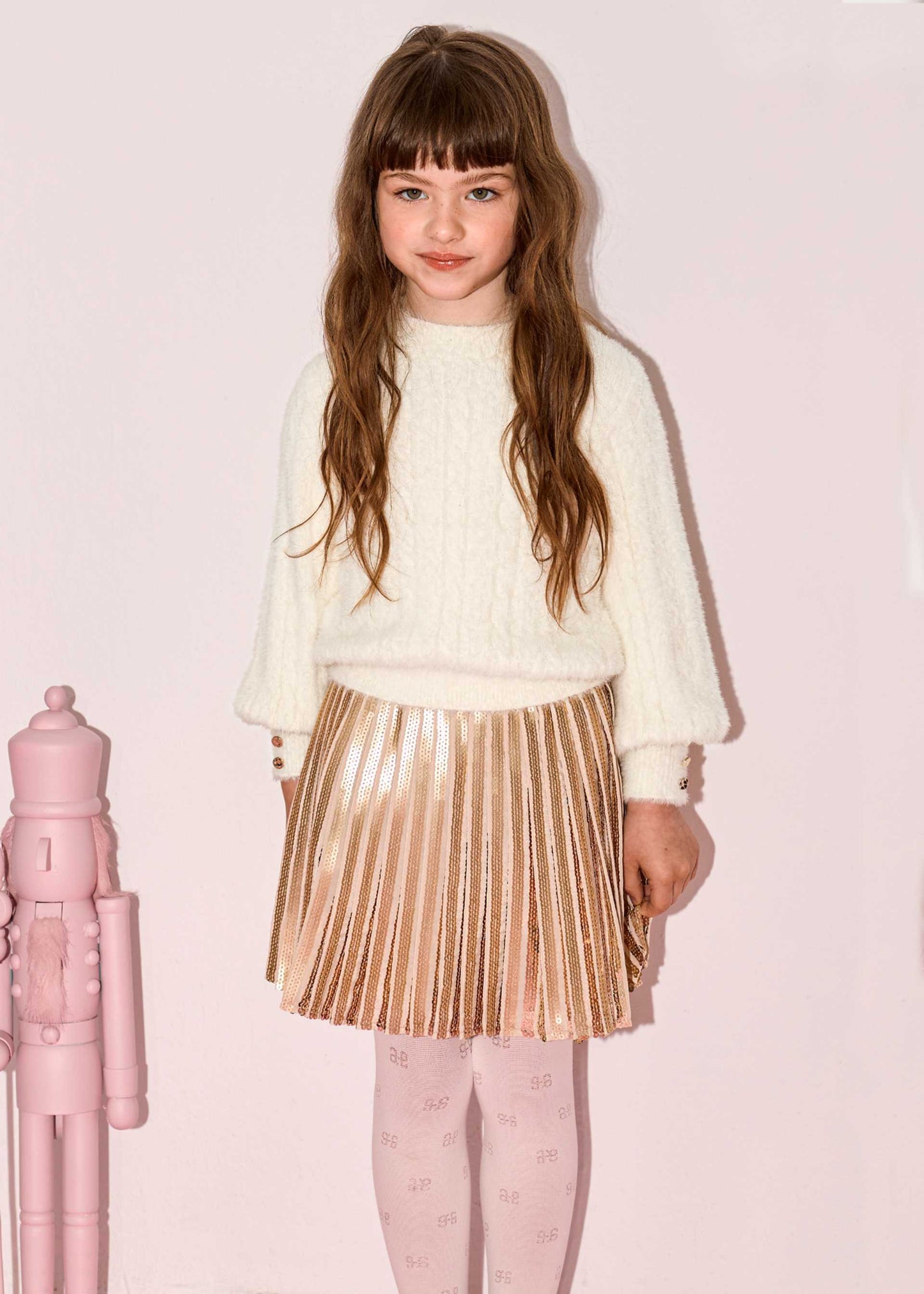 Marzipan Cream Sweater