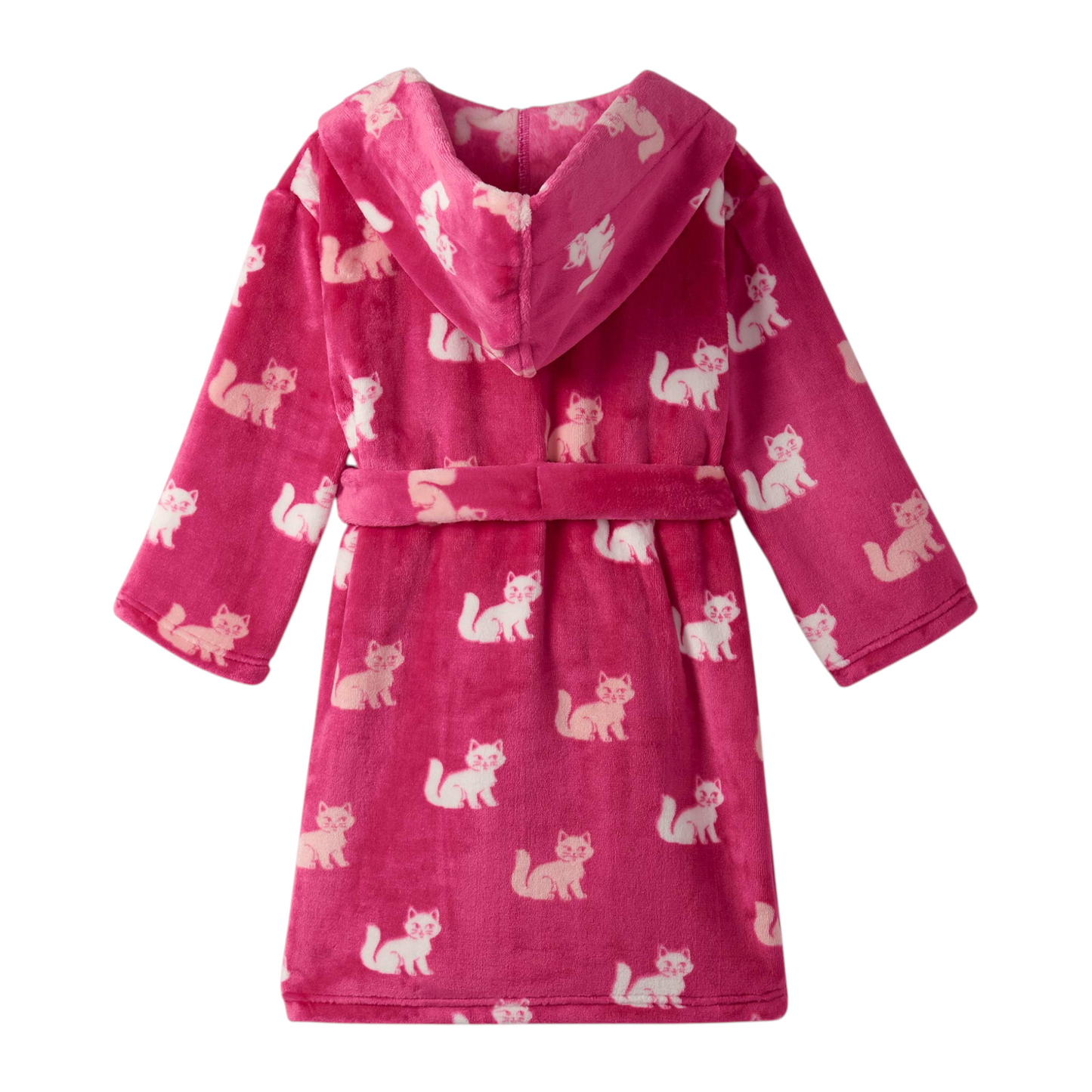 Little Kitties Fuzzy Fleece Robe