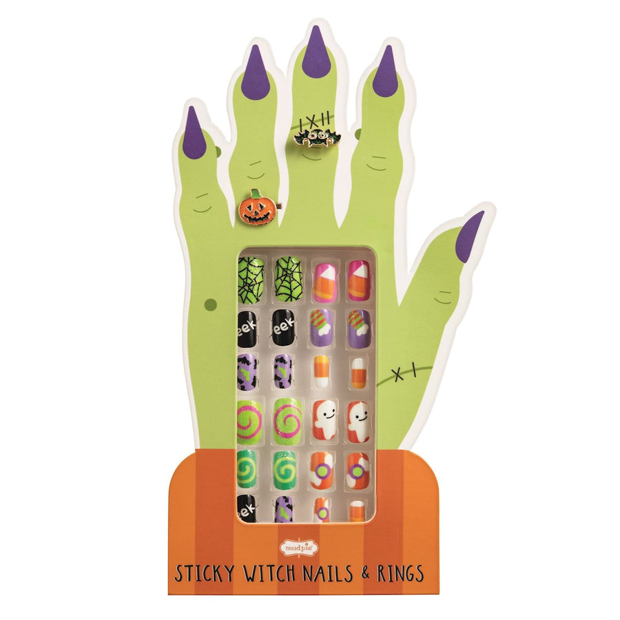 Sticky Witchy Nails & Rings