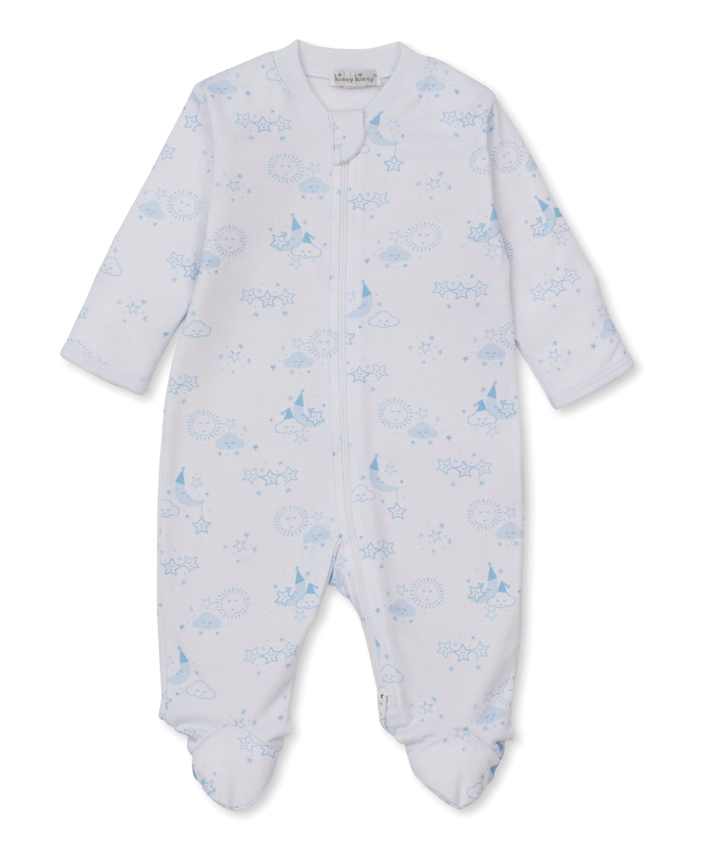 Nightfall Blue Zip Footie