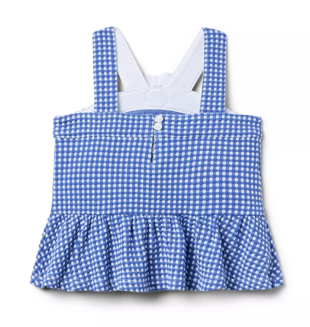 Royal Blue Gingham Set