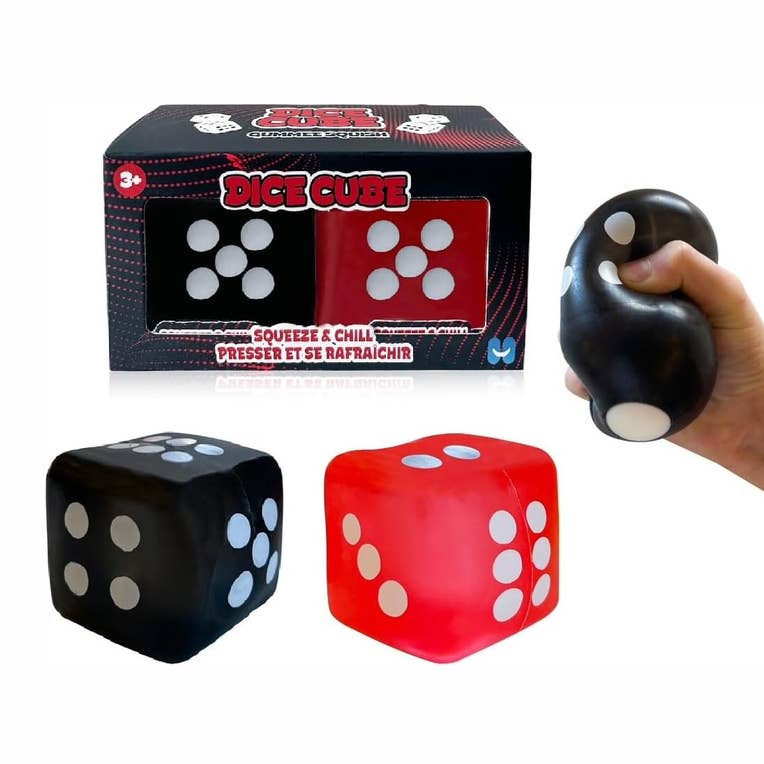 2pk Squishy Dice Cubes