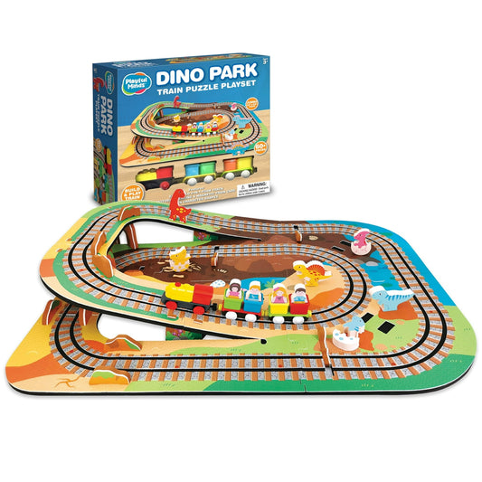 Dino Park Train Puzzle