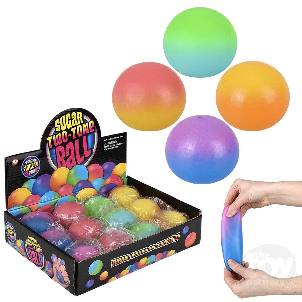 2.4" Squeezy Two-Tone Sugar Ball