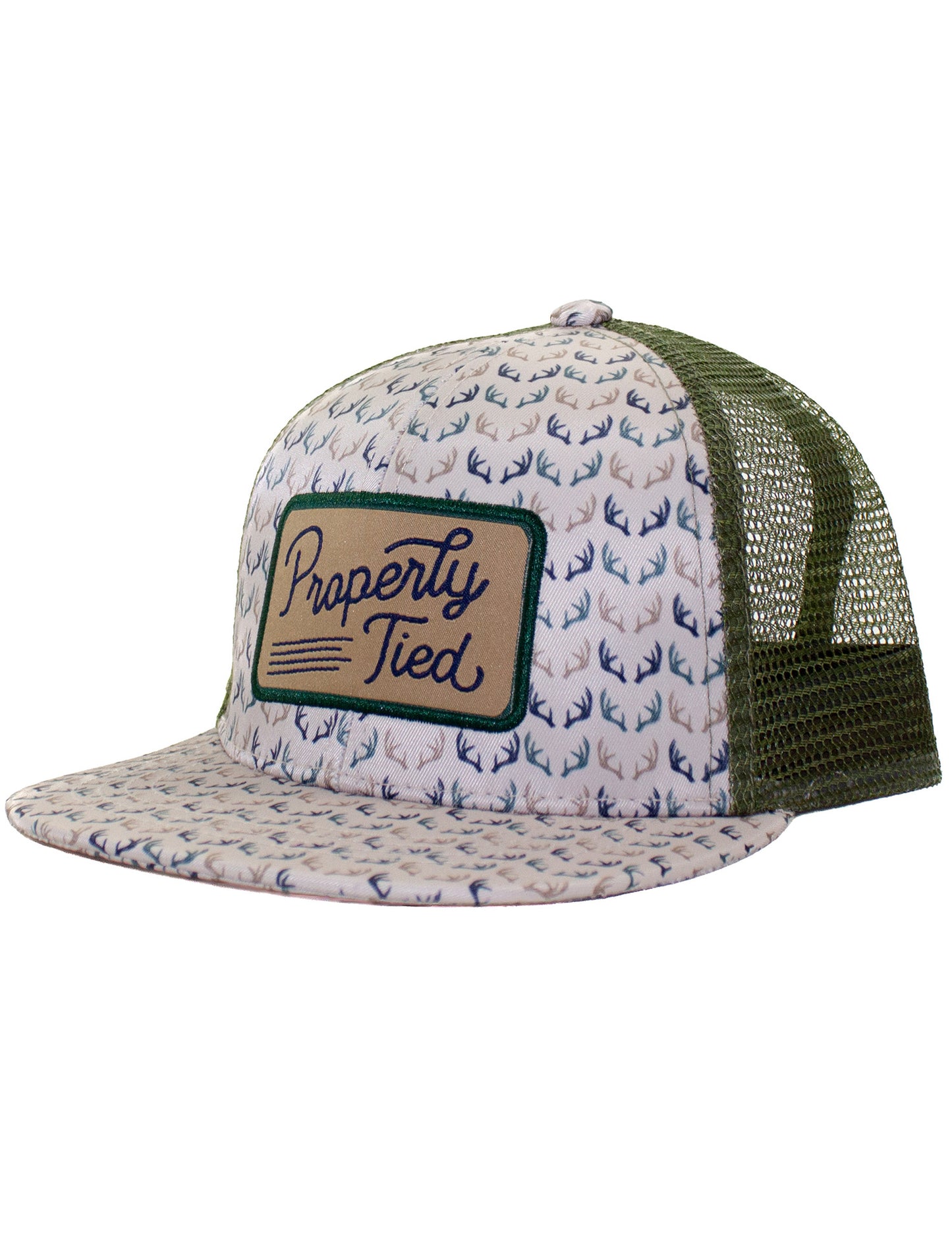 Boys Sportsman Antlers Trucker Hat