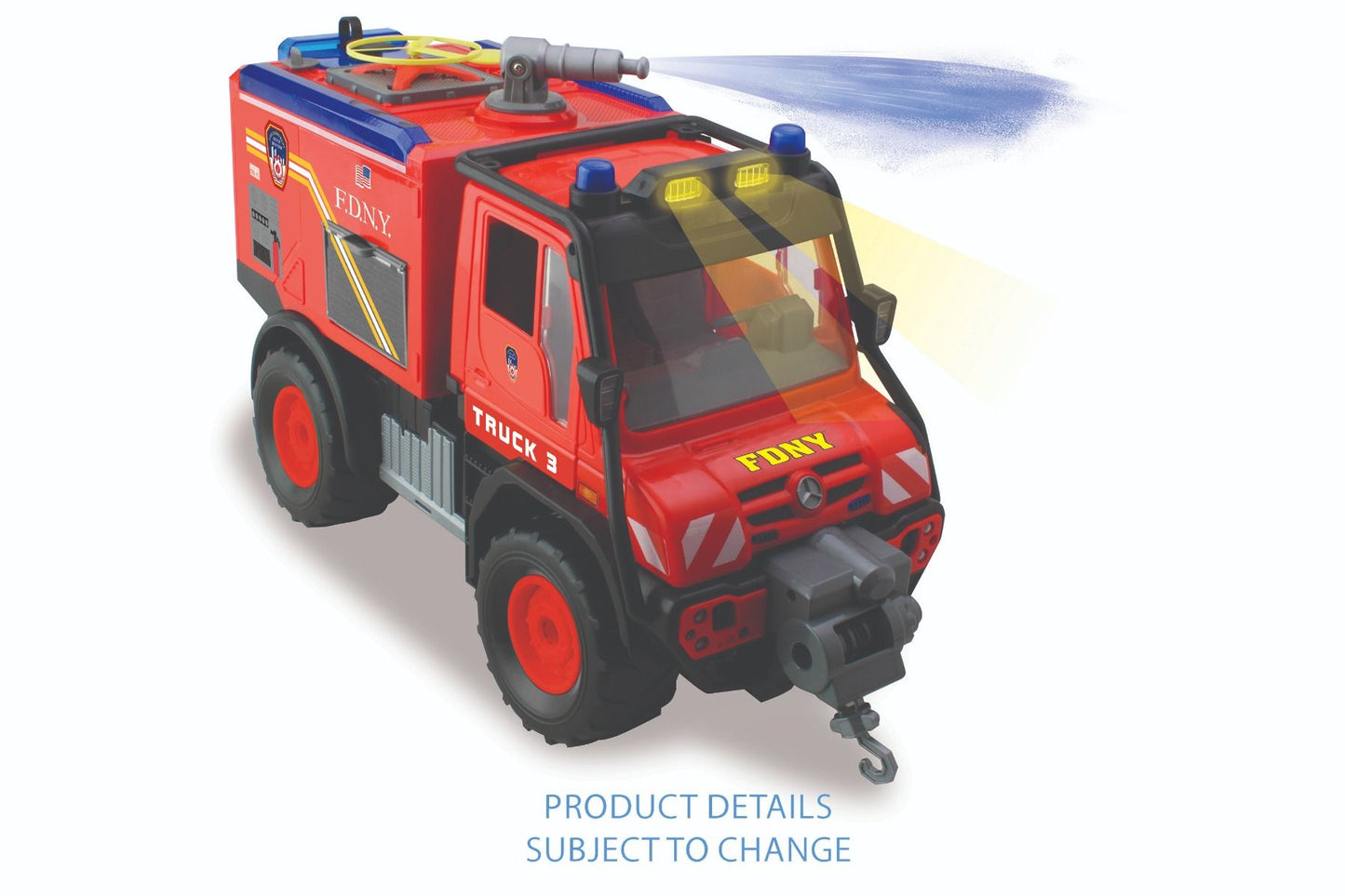 FDNY Rescue Truck W/ Water Gun and Drone