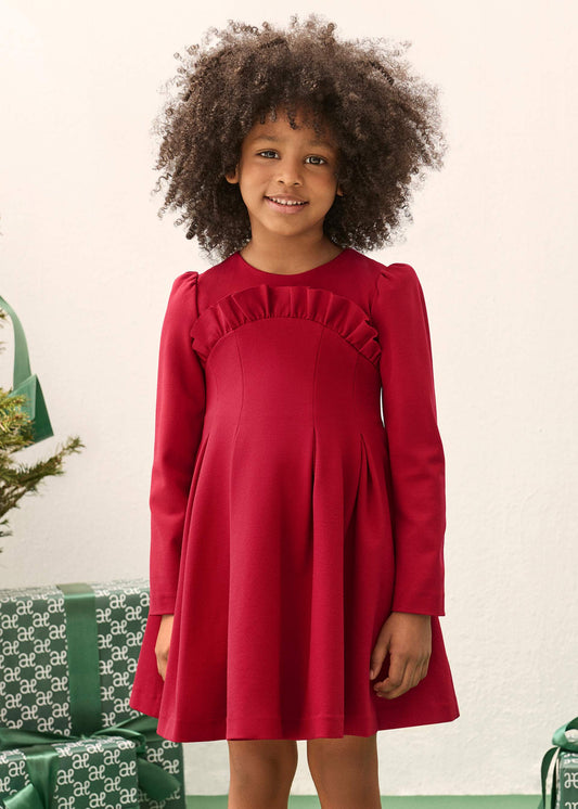 Red Terry Kit Dress