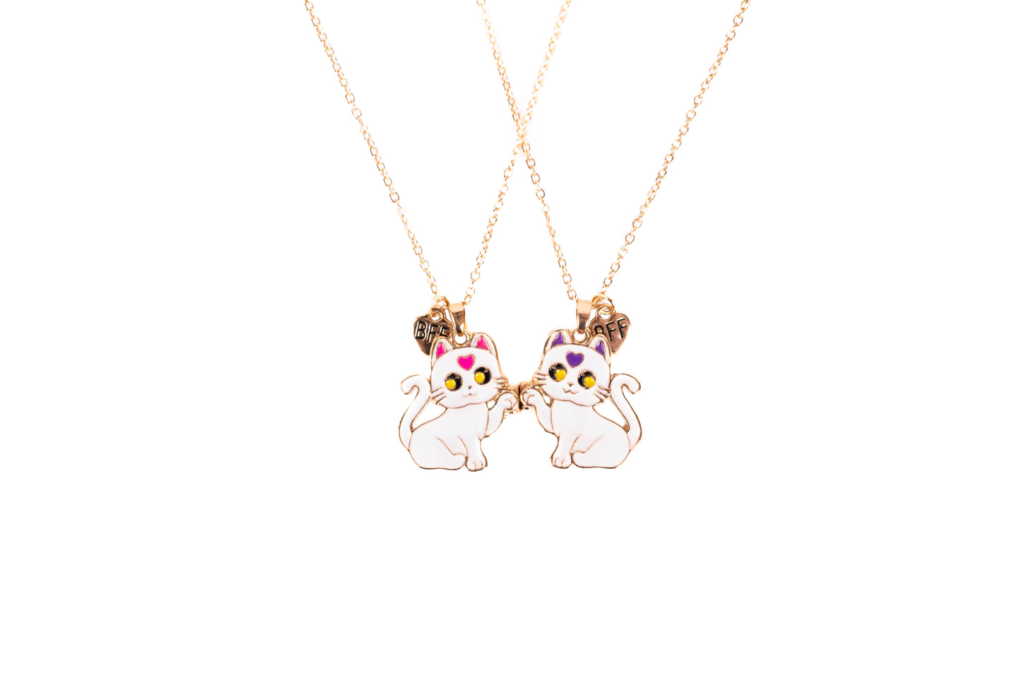 Smitten Kitten Tear & Share Necklaces