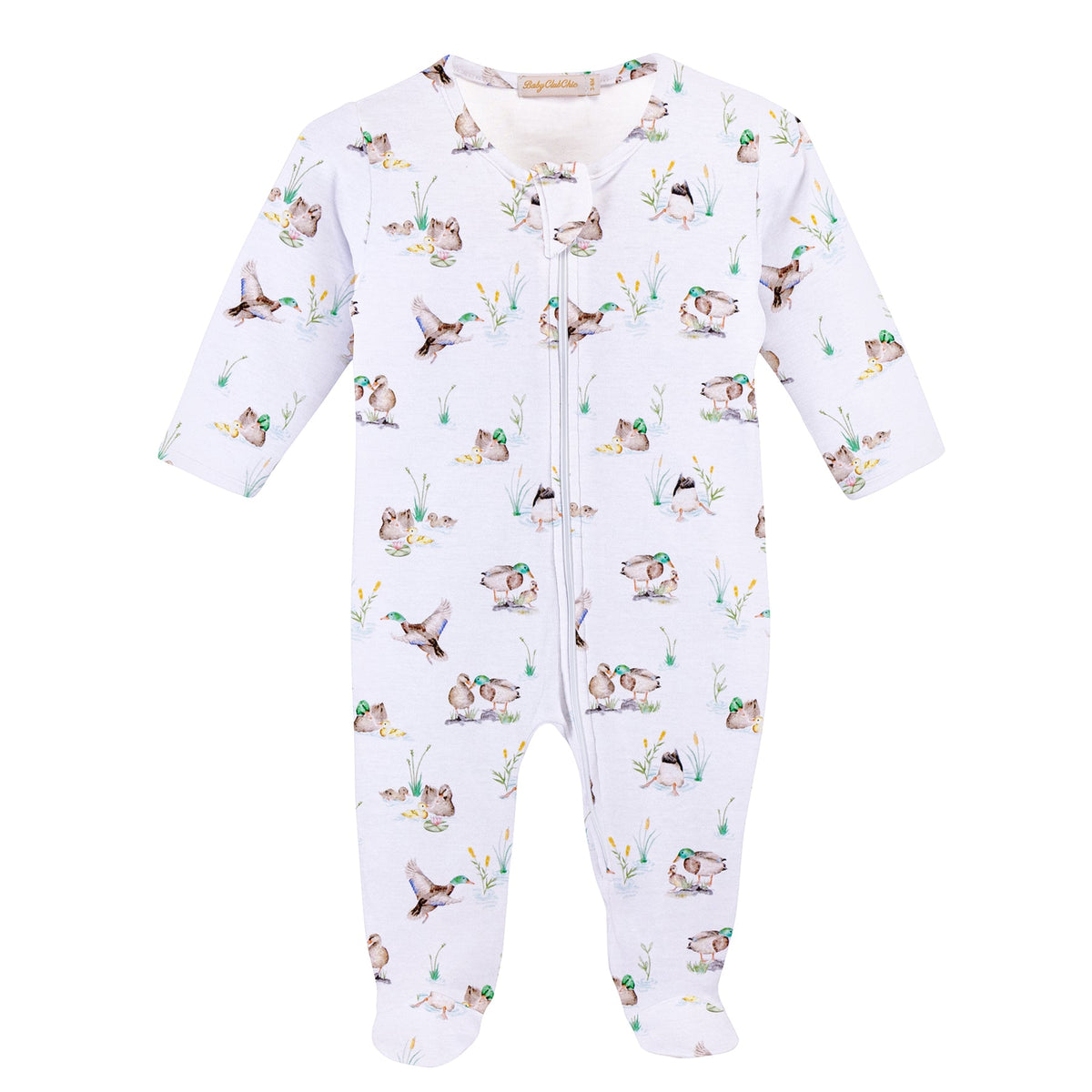 Duck Pond Zipped Footie