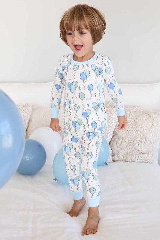 Blue Party Time Pajamas