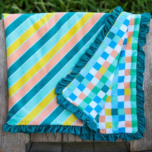 Sorbet Stripe Swim Towel
