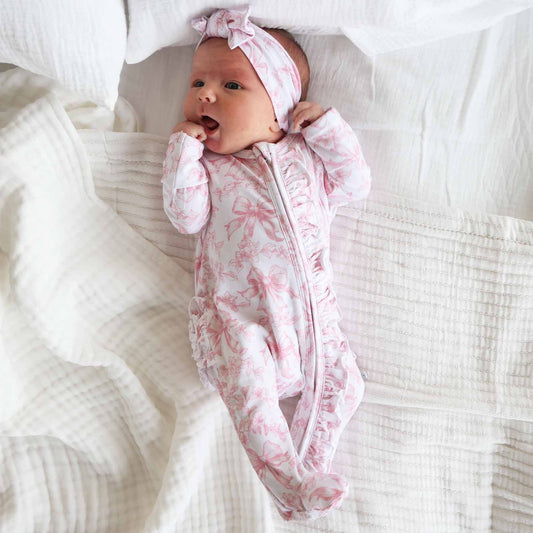 Fancy Frills Ruffle Footie