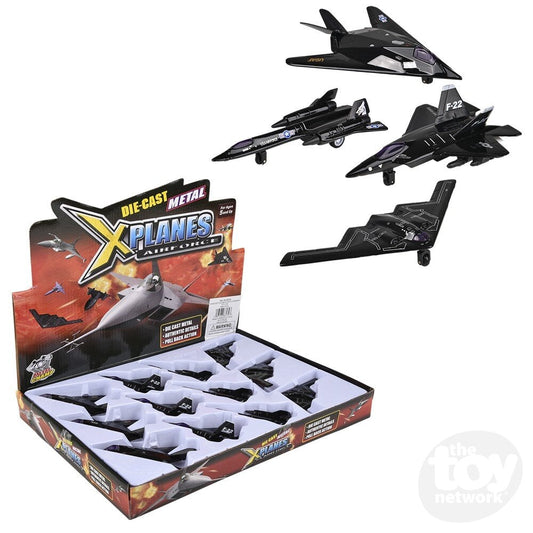 5" Die-Cast Pullback Stealth Bomber