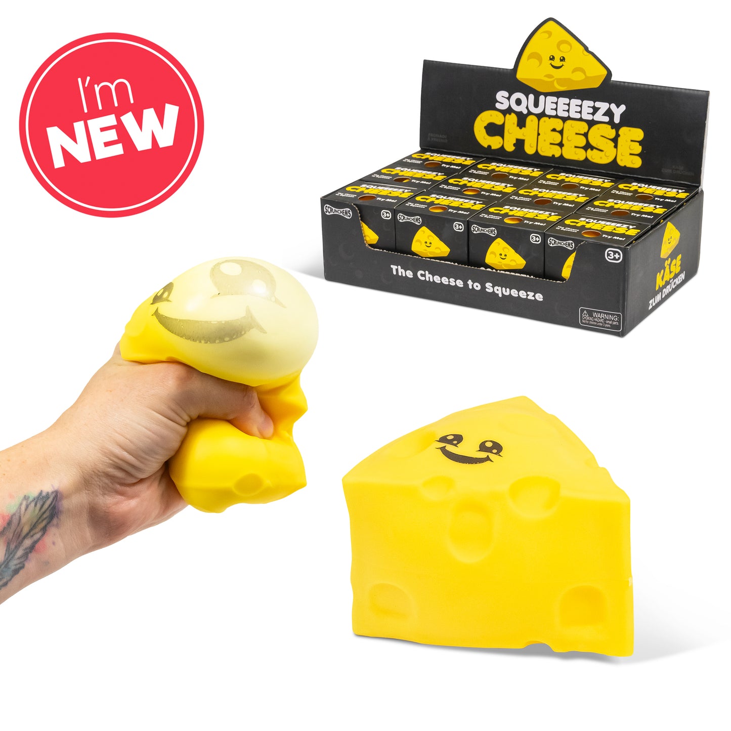 Scrunchems Squeeze Cheese