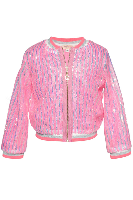 Pink Glitter Jacket