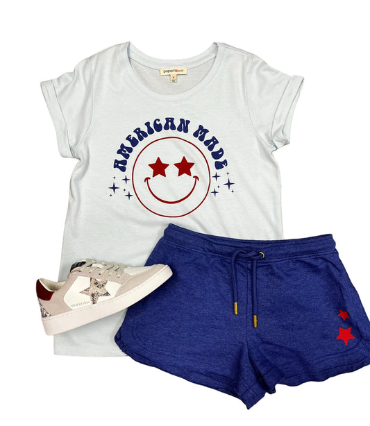 Raw Edge Star Short