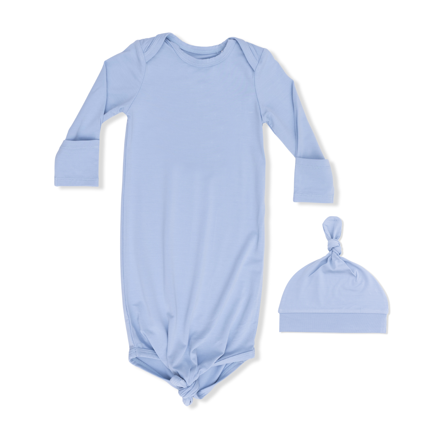 Blue Fog Gown & Hat