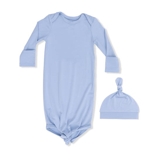 Blue Fog Gown & Hat