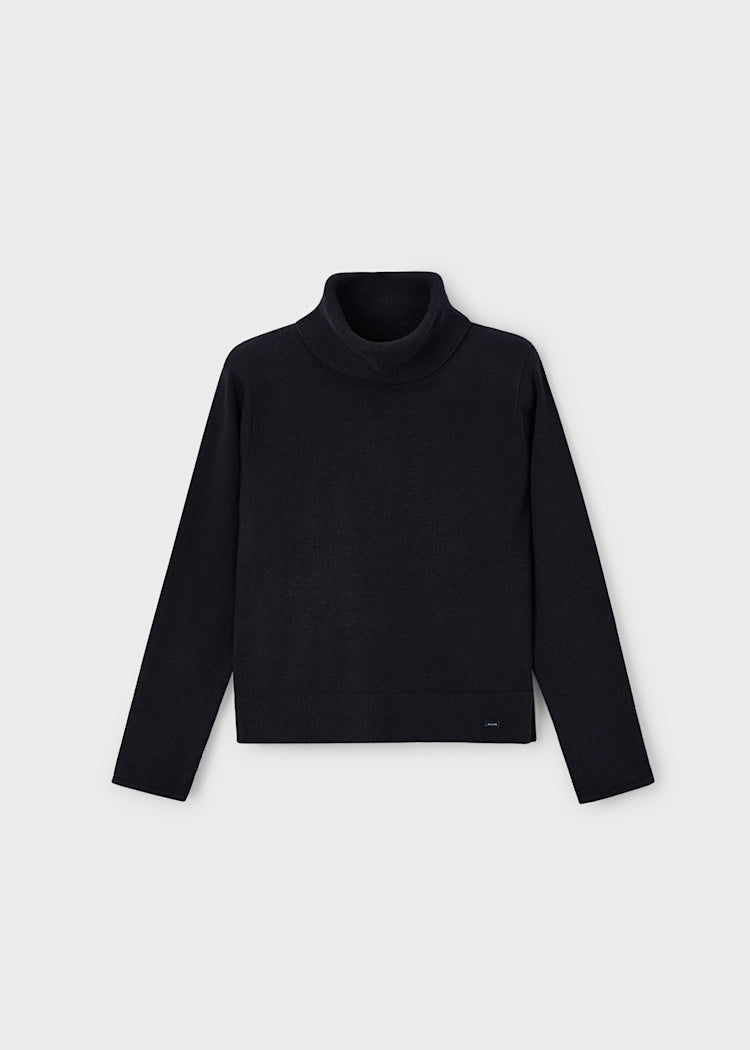 Black Turtleneck Sweater