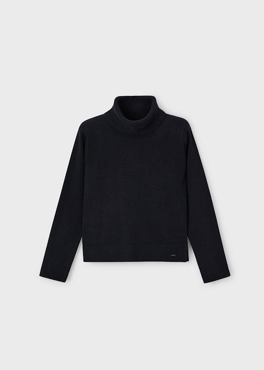 Black Turtleneck Sweater