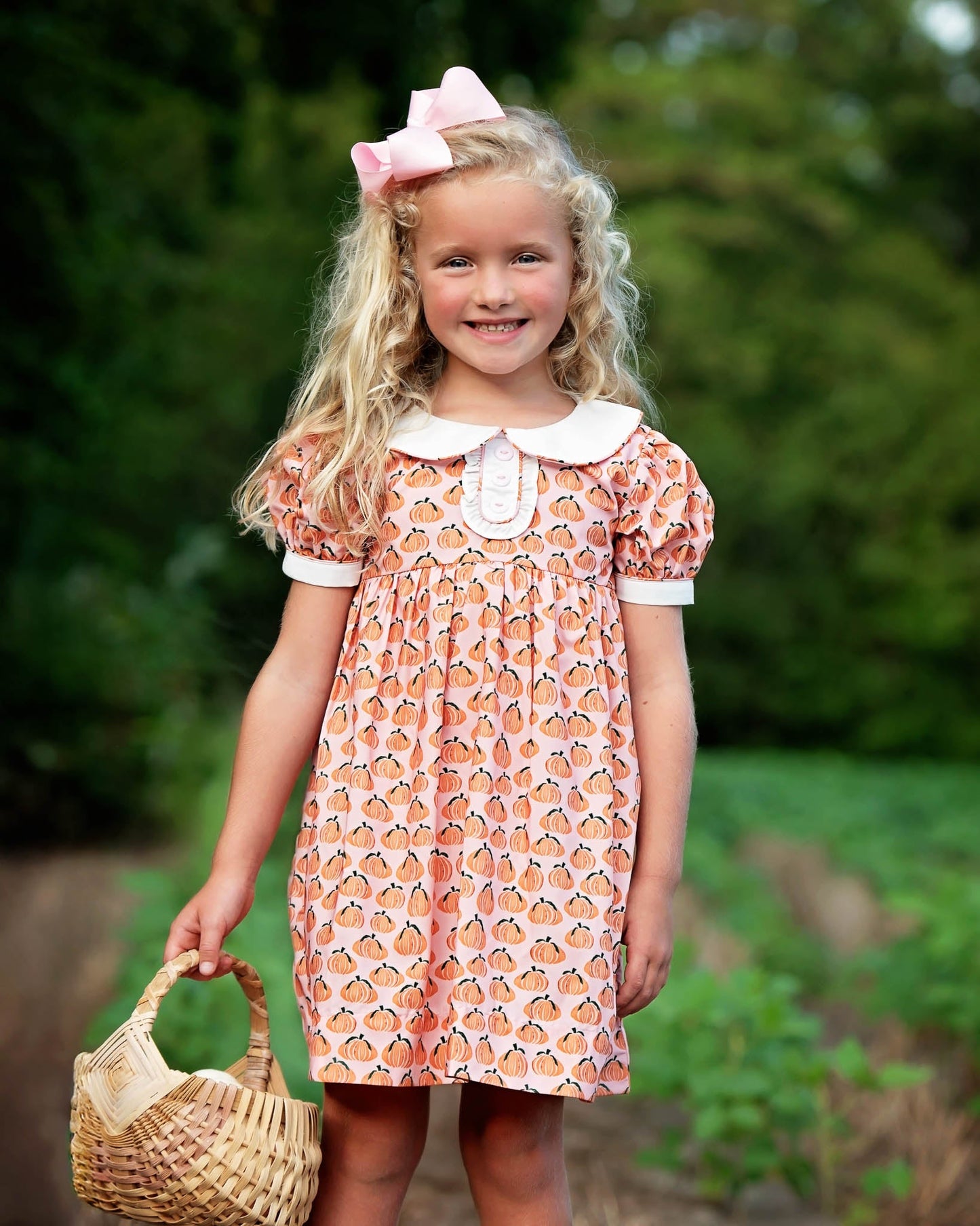 Pink Pumpkin Spice Dress