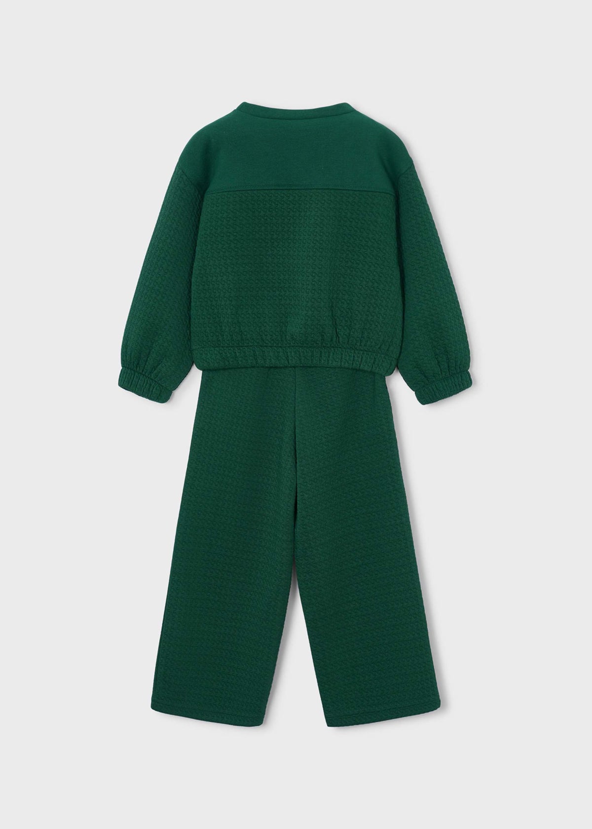 Emerald Padded Sweatshirt Set