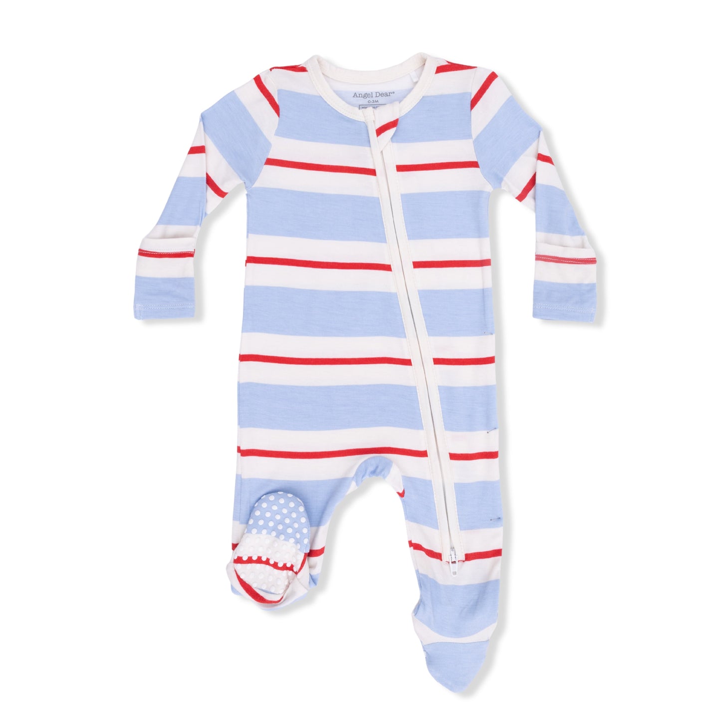 Preppy Rugby Zip Footie