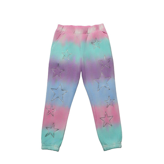 Cotton Candy Star Sweatpants