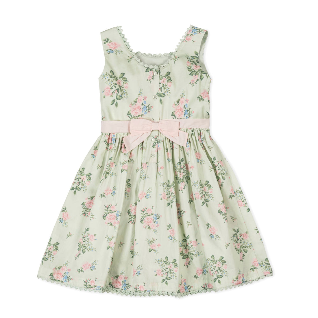 Chateau Floral Sateen Party Dress