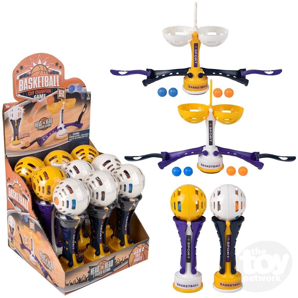 7.5" Basketball Dual Cup Game