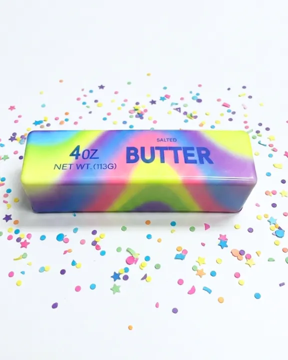5" Rainbow Slow Rise Butter