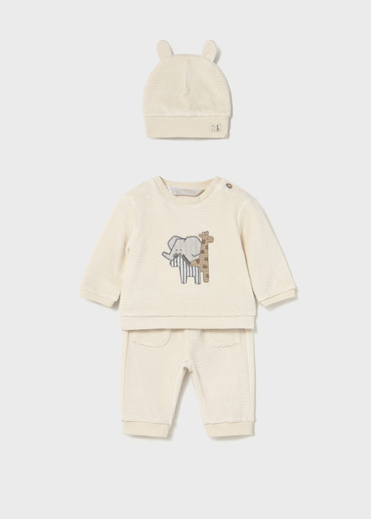 3-Piece Cream Corduroy Set