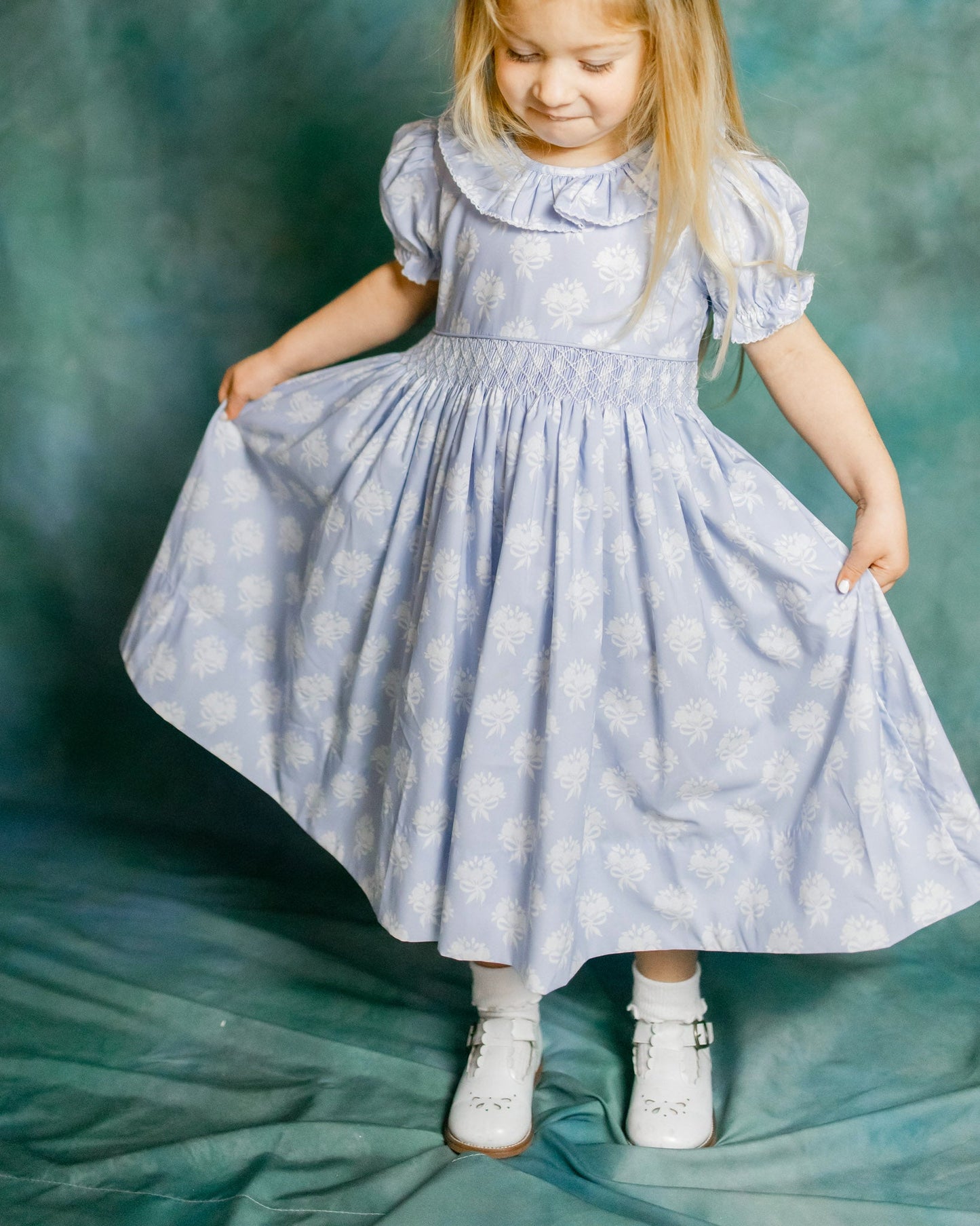 Bloom Bouquet Smocked Jenny Dress